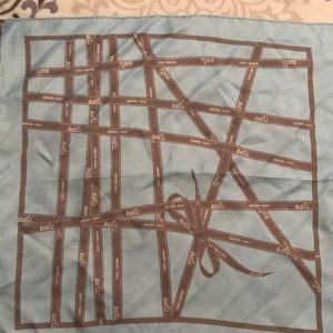 Hermes bolduc pocket square scarf/kerchief
